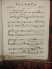 THE VAGABOND KING Russell Janny presents , COMPLETE STAGE PRODUCTION 181 pages