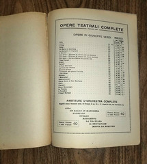 Antique Sheet Music Book G Donizetti: Don Pasquale for Piano G Ricordi & C Italy