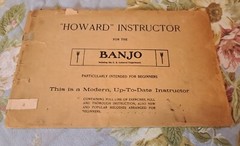 Vintage, Howard Instructor Booklet For The Banjo