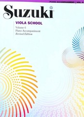 Suzuki Viola School Volume 6 Piano Accompaniment (Book only)