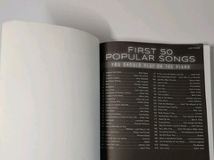First 50 Popular Songs You Should Play on Piano Sheet Music Easy Piano 000131140