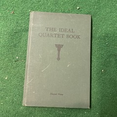 1926 The Ideal Quartet Book Antique Gospel Hymnal Showalter & Stamps Companies