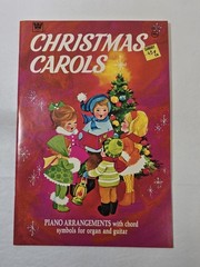 New Vintage 1969 Whitman Christmas Carols Book Organ & Guitar Arrangements 49