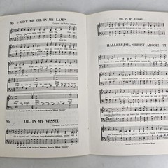 Melody Choruses Christian Songbook Piano Singer Gospel Publishing 1963 Vintage