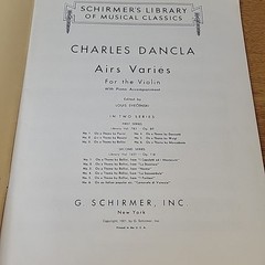 Lot of 10 Schirmer&rsquo;s Library of Musical Classics For The Violin Some Piano +2