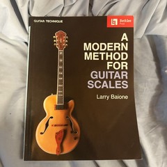 A Modern Method for Guitar Scales Larry Baione Sheet Music