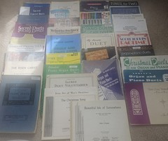 Lot of 36 Vintage Piano Organ Duet Music Books Collection