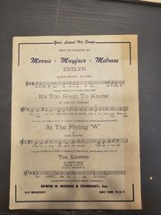 ON A SLOW BOAT TO CHINA Sheet Music 1948 Frank Loesser Melrose Music P/C/V T146