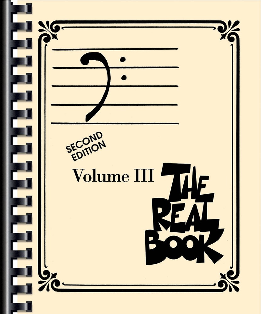 The Real Book Volume 3 2nd Edition Bass Clef Instruments Fake Jazz Sheet Music