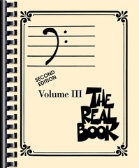 The Real Book Volume 3 2nd Edition Bass Clef Instruments Fake Jazz Sheet Music