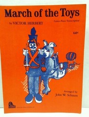 Babes In Toy Land Sheet Music March Of The Toys Piano Transcription 1959 F2G