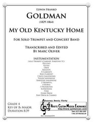 Goldman – My Old Kentucky Home for Solo Trumpet (Euphonium/Trombone) and Band