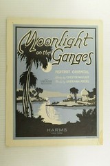 1926 Moonlight On The Ganges Wallace & Myers Vintage Sheet Music M40