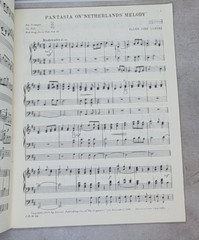Ellen Jane Lorenz&rsquo;s Hymn Transcriptions 1955 Organ Sheet Music Church Vintage