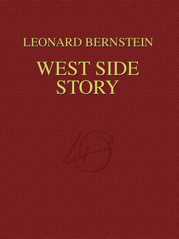 West Side Story Broadway Musical Full Score for Vocal Orchestra Sheet Music Book