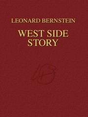 West Side Story Broadway Musical Full Score for Vocal Orchestra Sheet Music Book