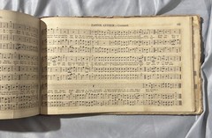 Pennsylvania Choral Harmony 1859 Hymnal Songbook German/English 6th Edition PA