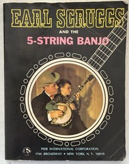 Earl Scruggs and the 5-String Banjo 1968 Trade Paperback Songbook Guide