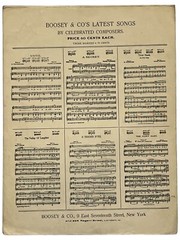 1904 Sheet Music MY AIN FOLK Laura G. Lemon Wilfrid Mills Madame Clara Butt