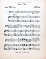 Memory Sheet Music Harry Burleigh Arthur Symons Low Voice Art Song 1915 Key of C