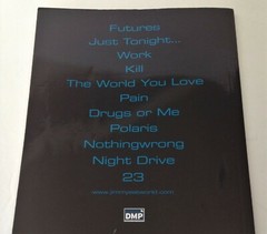 JIMMY EAT WORLD Futures SONG BOOK Guitar Vocal PLAY IT LIKE IT IS 11 Songs