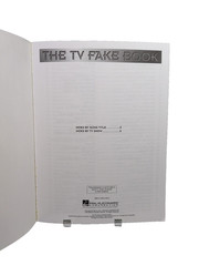 The TV Fake Book Songbook Sheet Music Song Book Piano Chords 1995 M24