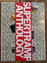 Supertramp Anthology 112 Page Guitar Piano Vocal Music Book (RARE Out of Print)