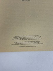 8 Different Readers Digest Song Lyrics Paperback