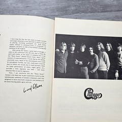 Chicago Beginnings Sheet Music Piano Vocal Guitar Vtg 1970