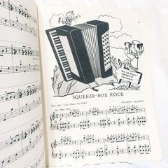 Rock N Roll Book Sheet Music Accordion Sheet Music 1960 Palmer-Hughes
