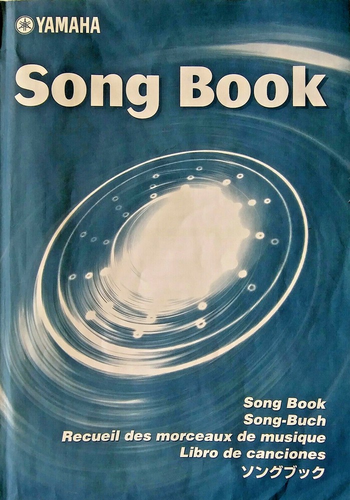 Yamaha Song Book for PSR Model Keyboards, 98 Songs, 160 Pages, Original Book.