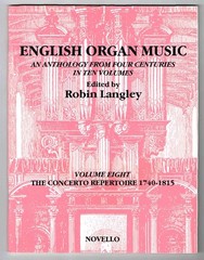 Pre-Owned English Organ Music by Robin Langley – Volume Eight
