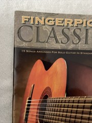 Fingerpicking Classical Guitar Solo Fingerstyle Tab Sheet Music Hal Leonard Book
