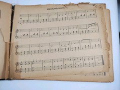 1900 The Cable Organ Method Antique Song Book Chicago Cottage Organ Company Vtg
