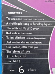 Joan Brooks Ballad Time Favorites Sheet Music Songbook 1954 Vintage USA SELLER