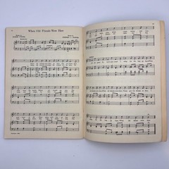 Vtg 1940 Songs of Stephen Foster Songbook SweetHeart Soap Ad George Carlson
