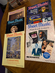 Lots of Sheet Music Magazine – You choose the Year! Guitar/Piano/Organ