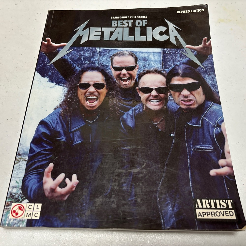 METALLICA – BEST OF – Transcribed Full Scores Guitar Tab 2009 Cherry Lane