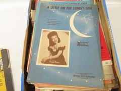 Vintage Sheet Music Lot Organ Piano Vocal Guitar Ukulele Big Band Bing 25+ Lbs