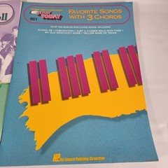 (2) 3-Chord Books Rock &lsquo;n&rsquo; Roll – EZ Play Today #309 #001 Hal Leonard Music