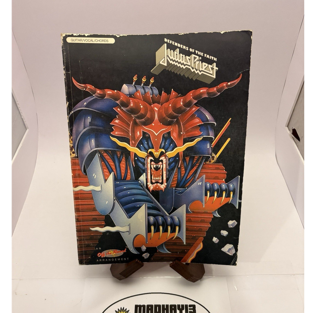 Judas Priest Defenders of the Faith Guitar Sheet Music Book Tab Tablature