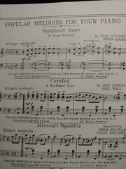 Whats The Name Of That Song? Piano Ukulele 1936 Sheet Music Cover Art Romanc F1M