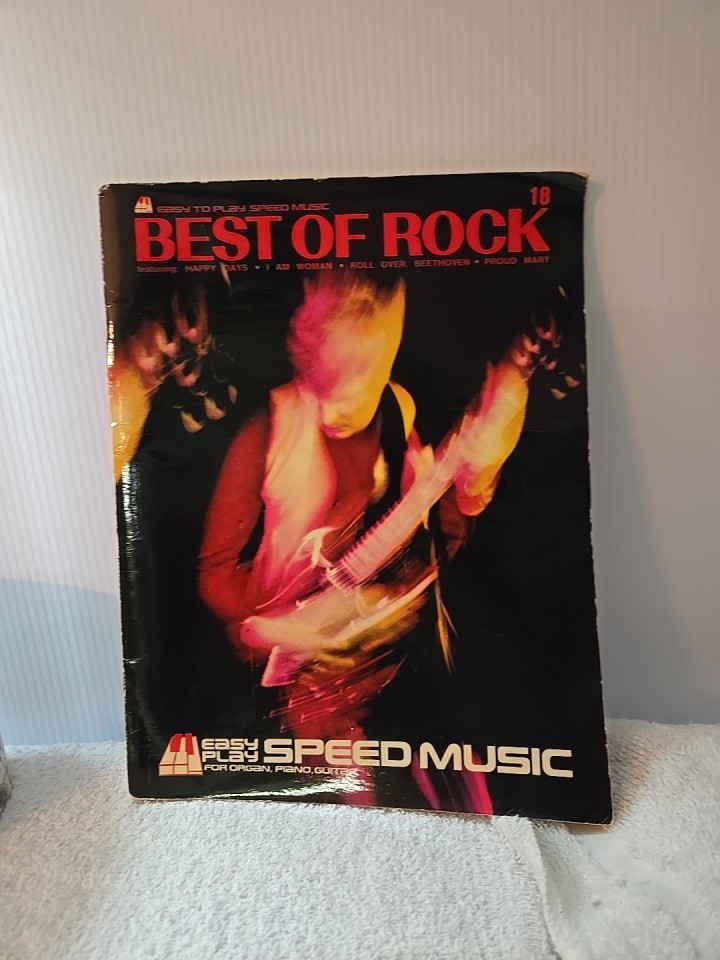 Vintage Easy Play Speed Music No. 18 Rock &lsquo;N&rsquo; Roll Sheet Music Songbook