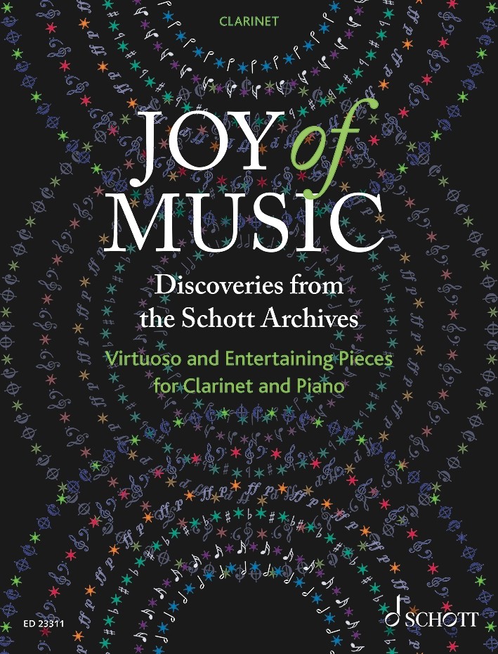 Joy of Music Discoveries from Schott Clarinet Classical Recital Sheet Music Book