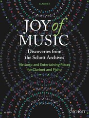 Joy of Music Discoveries from Schott Clarinet Classical Recital Sheet Music Book