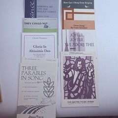 Lot 20 Choral Octavo Sheet Music SATB Sacred Religious Various Church Music Song