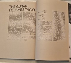 JAMES TAYLOR Songbook Vintage 1971 23 songs/141 pages