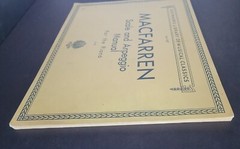 1939 Vintage WALTER MACFARREN – Scale & Arpeggio Manual For The Piano – Rare
