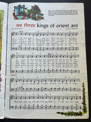 Vintage Christmas Classic Carols Songbook by Whitman ~ Piano/Organ Arrangements