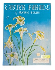 Easter Parade Sheet Music Irving Berlin 1933 Piano Vocal Fast Shipping